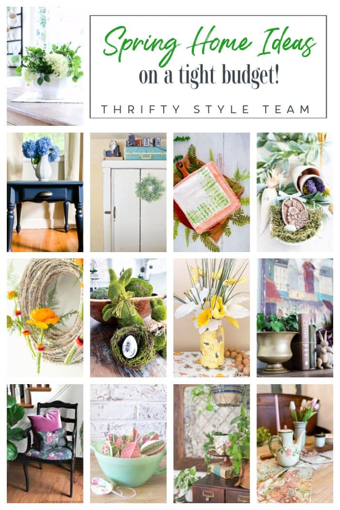 Thrifty Style Team March project collage