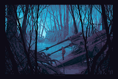 Star Wars “Will he finish what he begins…?” Laser Cut Screen Print by Daniel Danger x Bottleneck Gallery