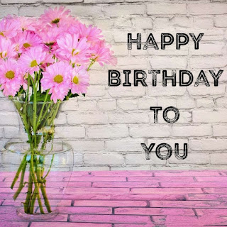 Happy Birthday to you hd wallpaper with flower background