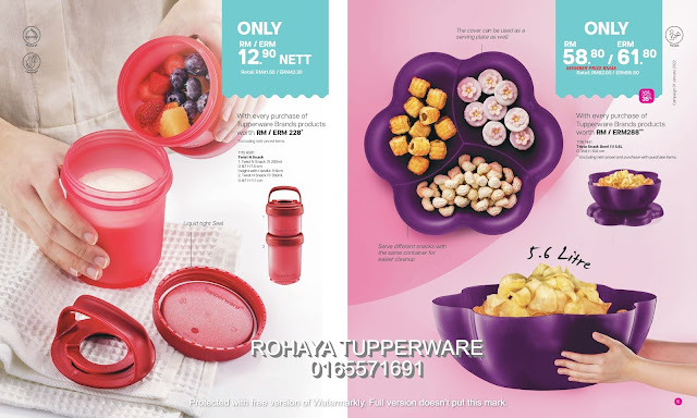 katalog tupperware terbaharu JANUARY 2022, tupperware murah harga ahli