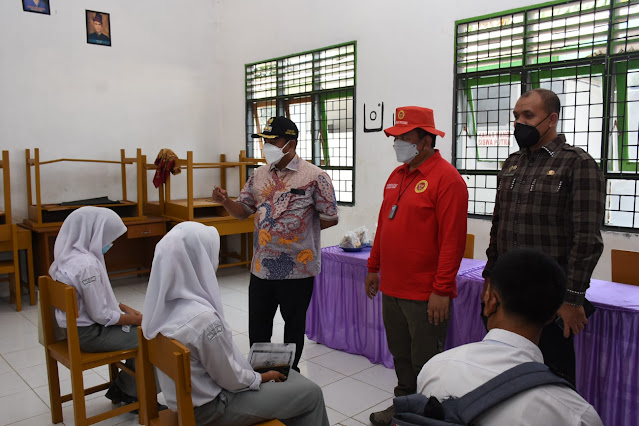 Pemkab Sergai-BINDA Sumut Jalin Sinergitas Laksanakan Vaksinasi Bagi Pelajar