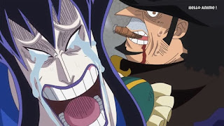 ワンピースアニメ WCI編 842話 シーザー | ONE PIECE ホールケーキアイランド編