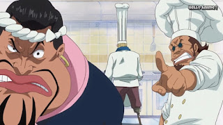 ワンピースアニメ WCI編 877話 カルネ パティ | ONE PIECE ホールケーキアイランド編