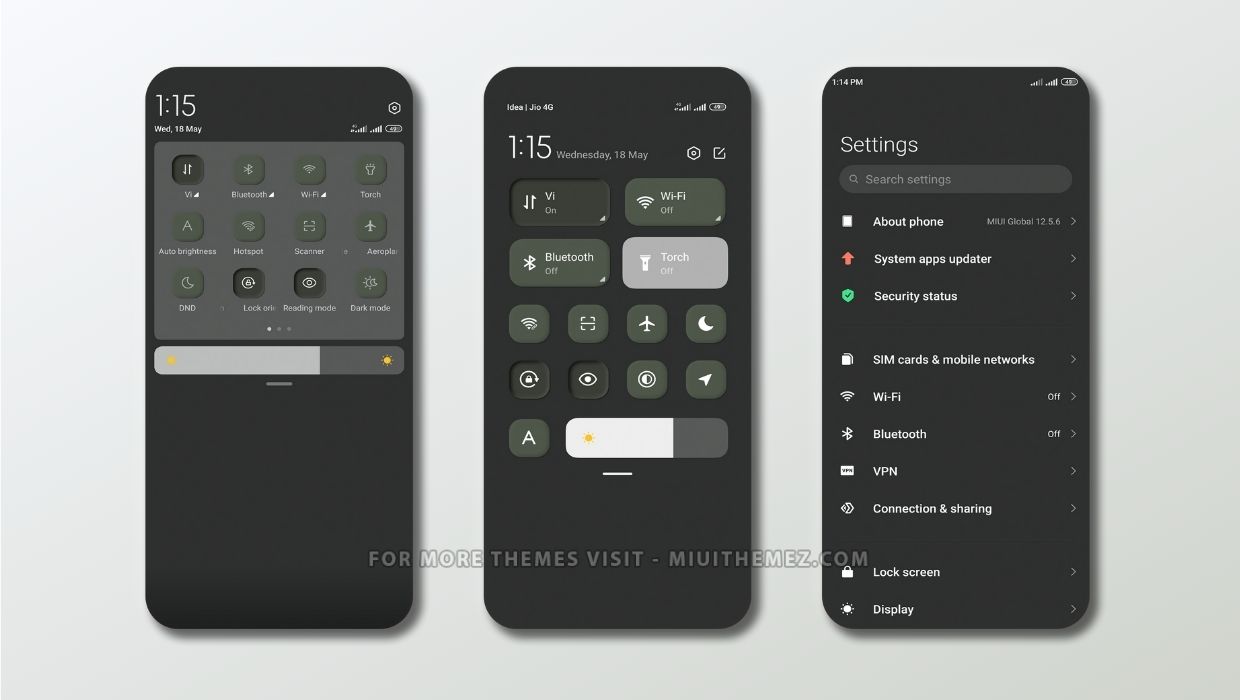 Black Ink MIUI Theme