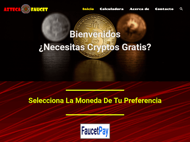 Azteca Faucet - Free Cryptos | Faucet List