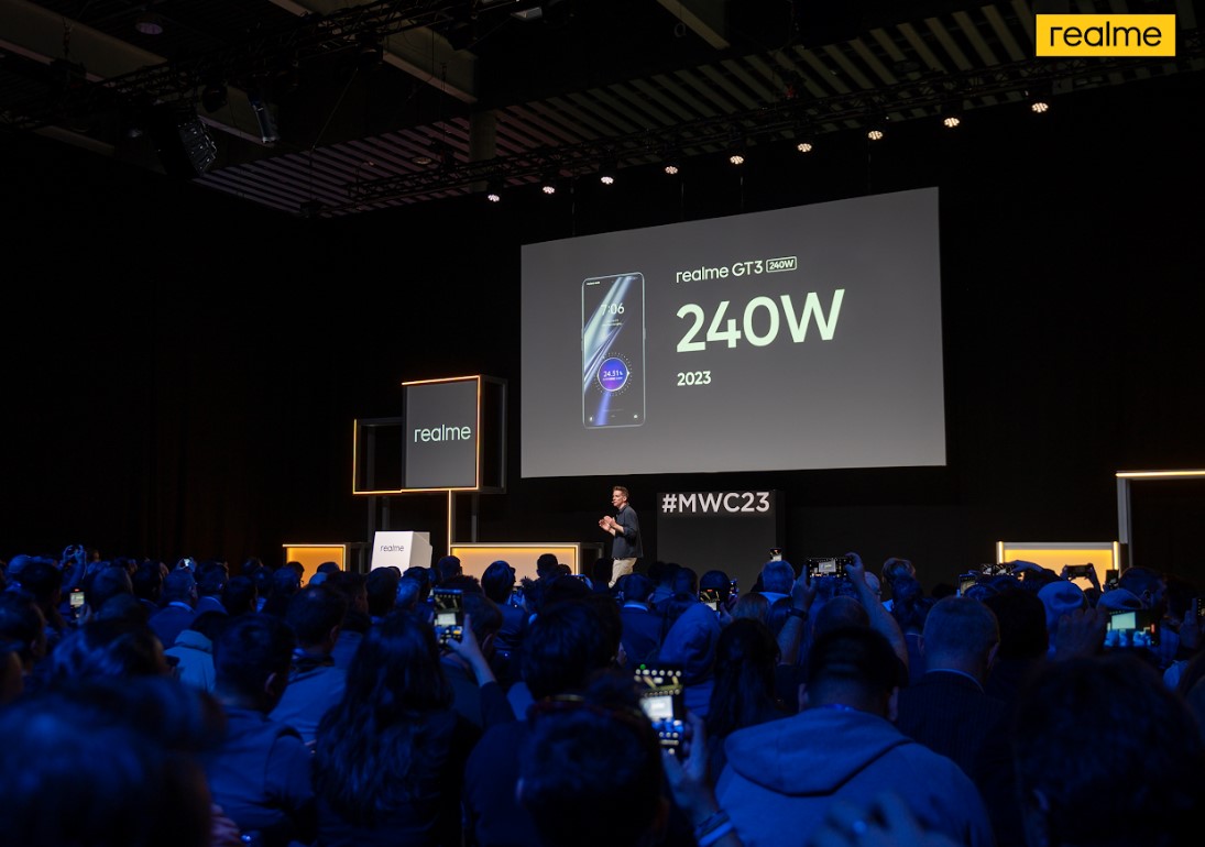 Realme GT3 dengan Pengisian daya Tercepat di Dunia 240W Diluncurkan di MWC 2023
