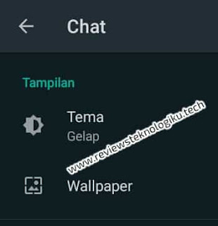 mode gelap whatsapp