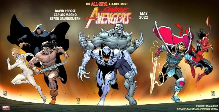 Marvel anuncia 'All-New All Different' Savage Avengers #1 para mayo de 2022