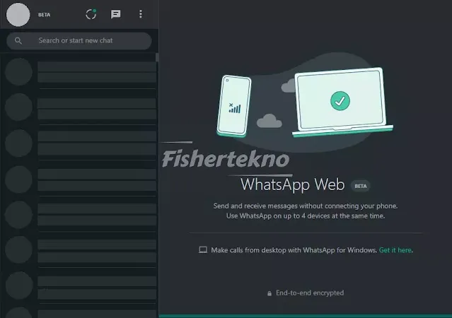 Login WhatsApp multiperangkat Berhasil