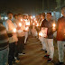 जदयू कार्यकर्ताओं ने कैंडल मार्च निकाल कर दी श्रंद्धांजलि 