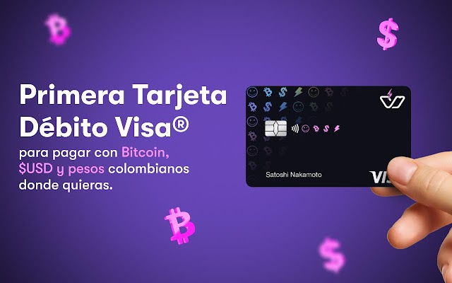 Wallib lanza tarjeta débito que permite hacer pagos con Bitcoin, dólares y pesos colombianos