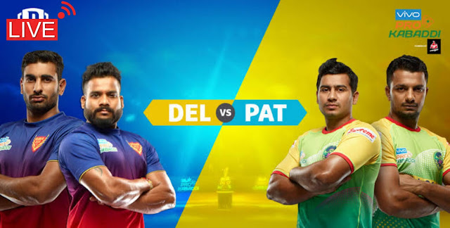 Dabang Delhi vs Patna Pirates Vivo Pro kabaddi match live streaming here