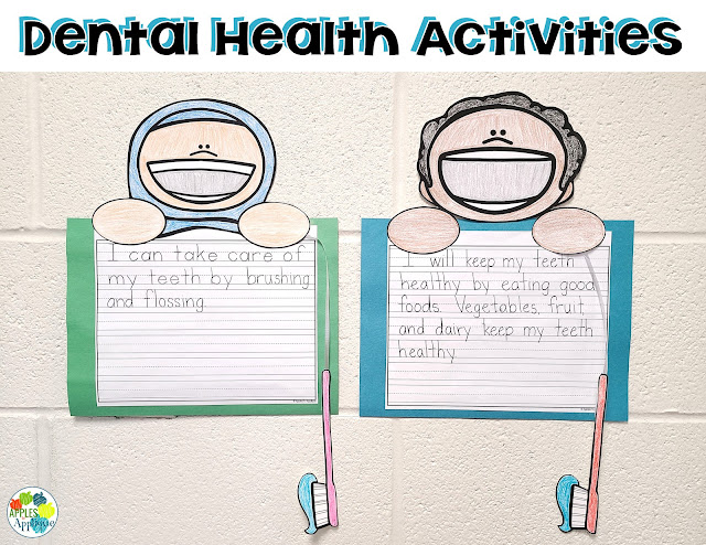 Dental Health Month Activities | Apples to Applique