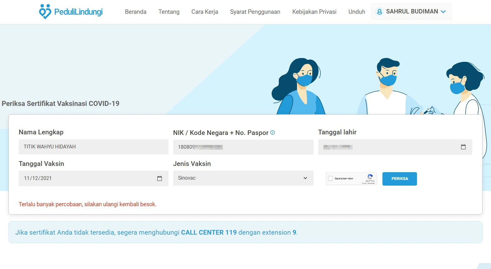 Cara Mengatasi Gagal Download Sertifikat Vaksin