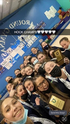 FHS gymnastics team takes 1st place at Hockomock Championships on Sunday