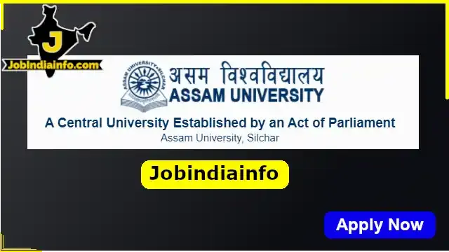 Assam University Jobindiainfo 2022 — 42 Professor / Associate Professor / Assistant Professor recruitment, Apply now