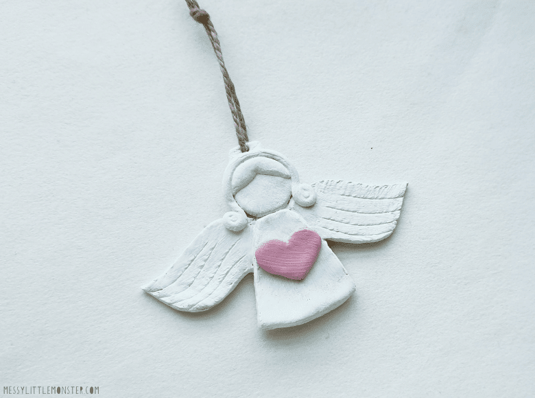 DIY angel ornament craft
