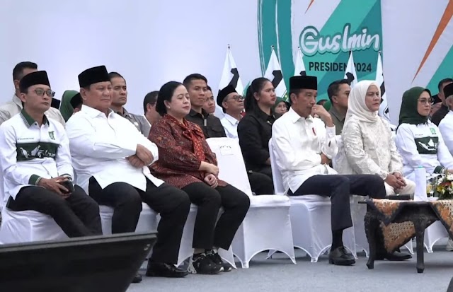 Presiden Joko Widodo Hadiri Syukuran I Abad NU & 25 Tahun PKB  diManahan Solo