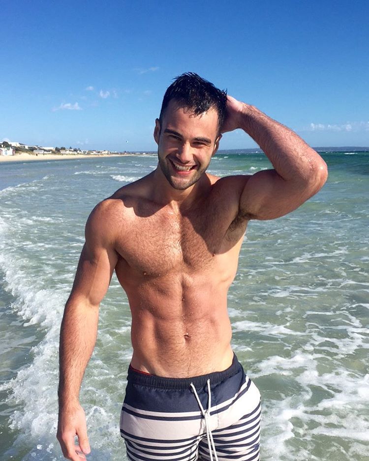 cute-hairy-bare-chest-fit-guys-summer-beach-smile