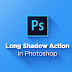 Long Shadow Action in Photoshop