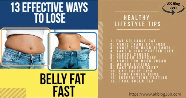 how to lose belly fat