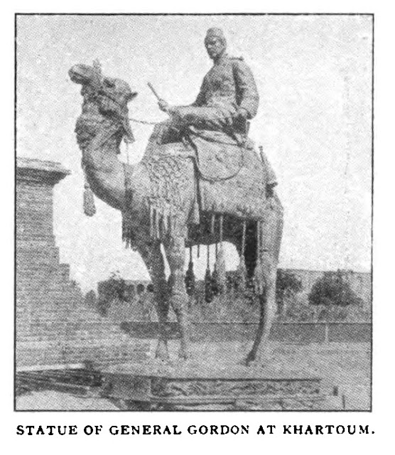 تمثال للجنرال جوردون في الخرطوم
