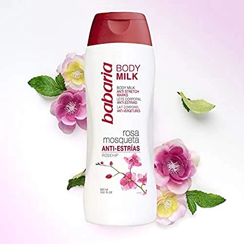 Babaria - Body Milk Rosa Mosqueta Anti-estrias 500 ml