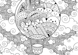 Complex Coloring Pages for Teens and Adults