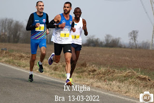 Ahmed Ouhda,Record del percorso per Cavaline Nahimana alla 9 Miglia di Bra. Più di 600 i classificati