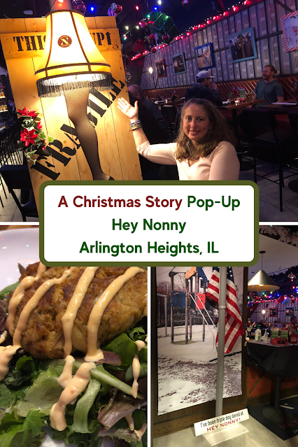 A Christmas Story Pop-Up Delights Revelers at Hey Nonny in Arlington Heights, Illinois