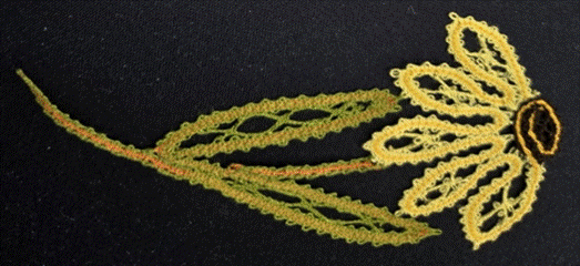 A close-up of a lace

AI-generated content may be incorrect.