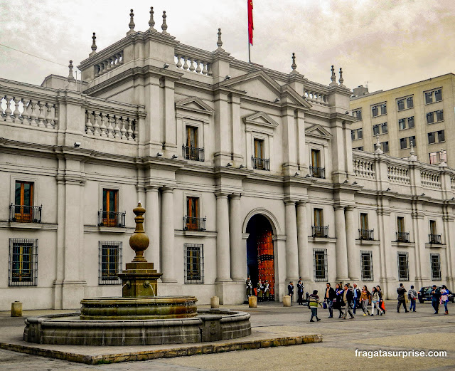 Palácio de La moneda, Santiago do Chile