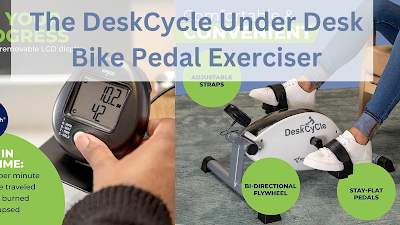 The DeskCycle Under Desk Bike Pedal Exerciser