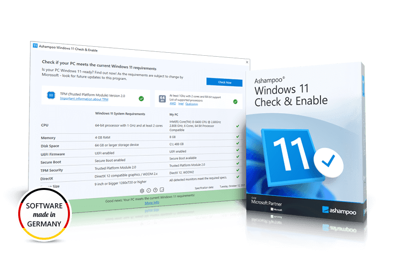 Windows 11 Check & Enable [Enable Windows 11 OS installation]