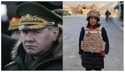   Μια τέτοια αξιολύπητη σύγκριση είναι δύσκολη. Αριστερά, ο Ρώσος υπουργός Άμυνας, Σεργκέι Σόιγκου. Είναι ο κύριος υπεύθυνος ενός από τους π...