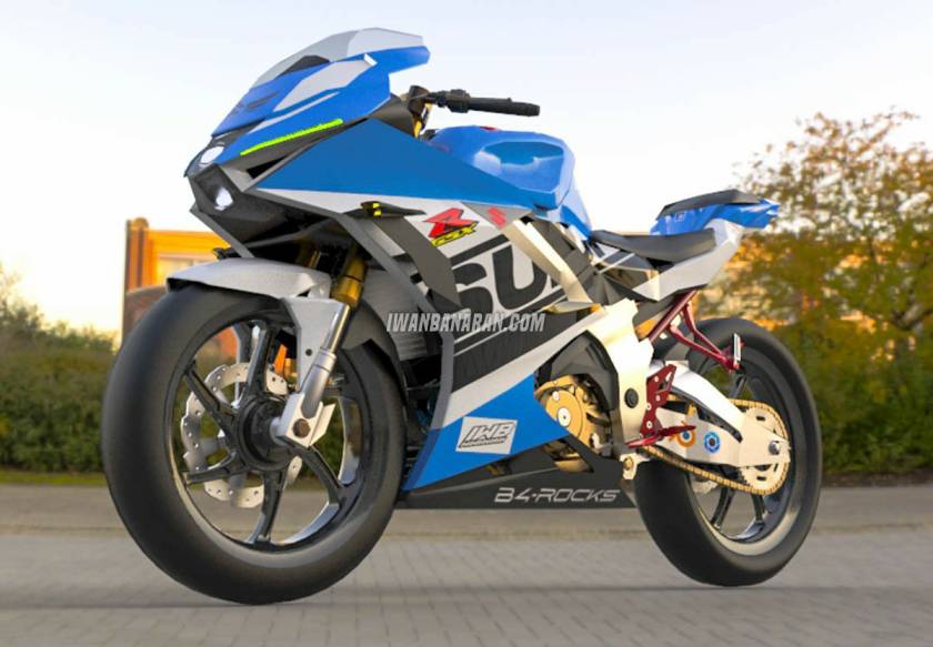 What is up guys its me here SOURAV PANDEY in this blog we are going to talk about all new 2022 GSX-R150 / GSX-S150 is on way to launch new look bike from the company.   There have been rumors of the possibility of launching two all-new entry-level motorcycles from Suzuki, the new GSX-S150 and GSX-R150, so it's time for a change. After being first released in 2017.  If counting the time since its launch until now, it has entered its 5th year, along with competitors such as Honda and Yamaha, have also launched both the All New CBR150R and All New YZF-R15, which seems to be the right time for the camp. Suzuki and it is analyzed that besides the design of the body of both the All New GSX-S150 and GSX-R150, it is very likely that it will be equipped with an upside down front suspension. as well as the other 2 competitors.  As for the power If referring to the current engine that is being used, it is rated 147cc, 1-cylinder, DOHC, 4-valve, 4-stroke, fuel injection system Fuel System Fuel Injection (Fi), cylinder volume x stroke is 62.0 x 48.8 mm, ventilated hot with water It is powered by a six-speed transmission that produces 18.6bhp of horsepower and 14 Nm of torque, which is quite a powerful engine for a car in this class. There may be some performance improvements for the new look.  We have to wait and see if Suzuki will have any new features. More to the car And when will it be released? It is expected that at the end of this year there is a possibility. or early 2022.