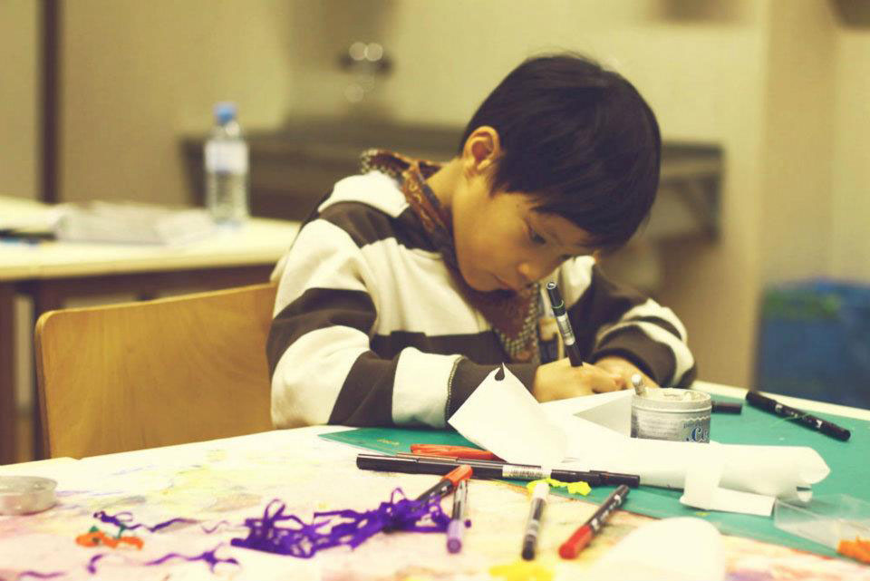 craft and painting kid