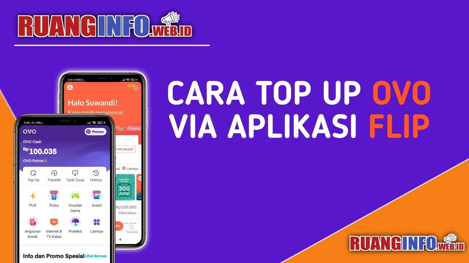 Cara Top Up OVO Via Aplikasi Flip : Syarat, Biaya dan keuntungan !!