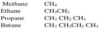 homologous series of alkane