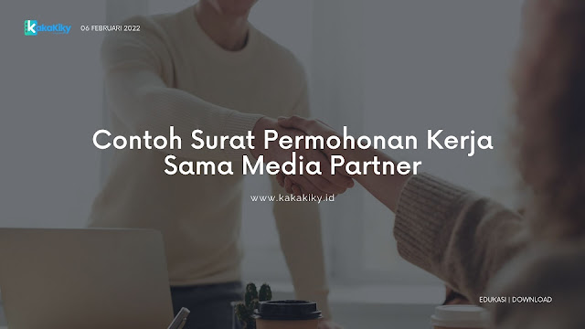 contoh surat media partner