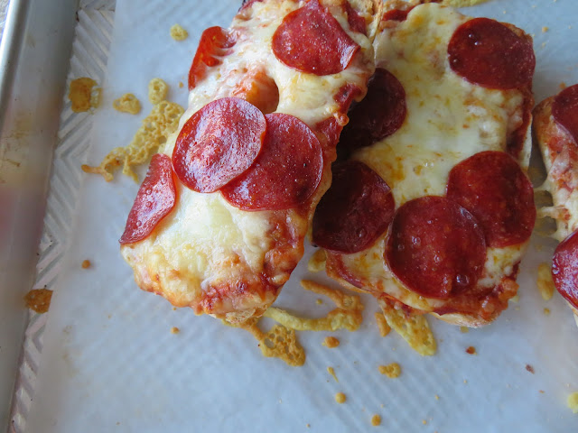 Ciabatta Pepperoni Pizza