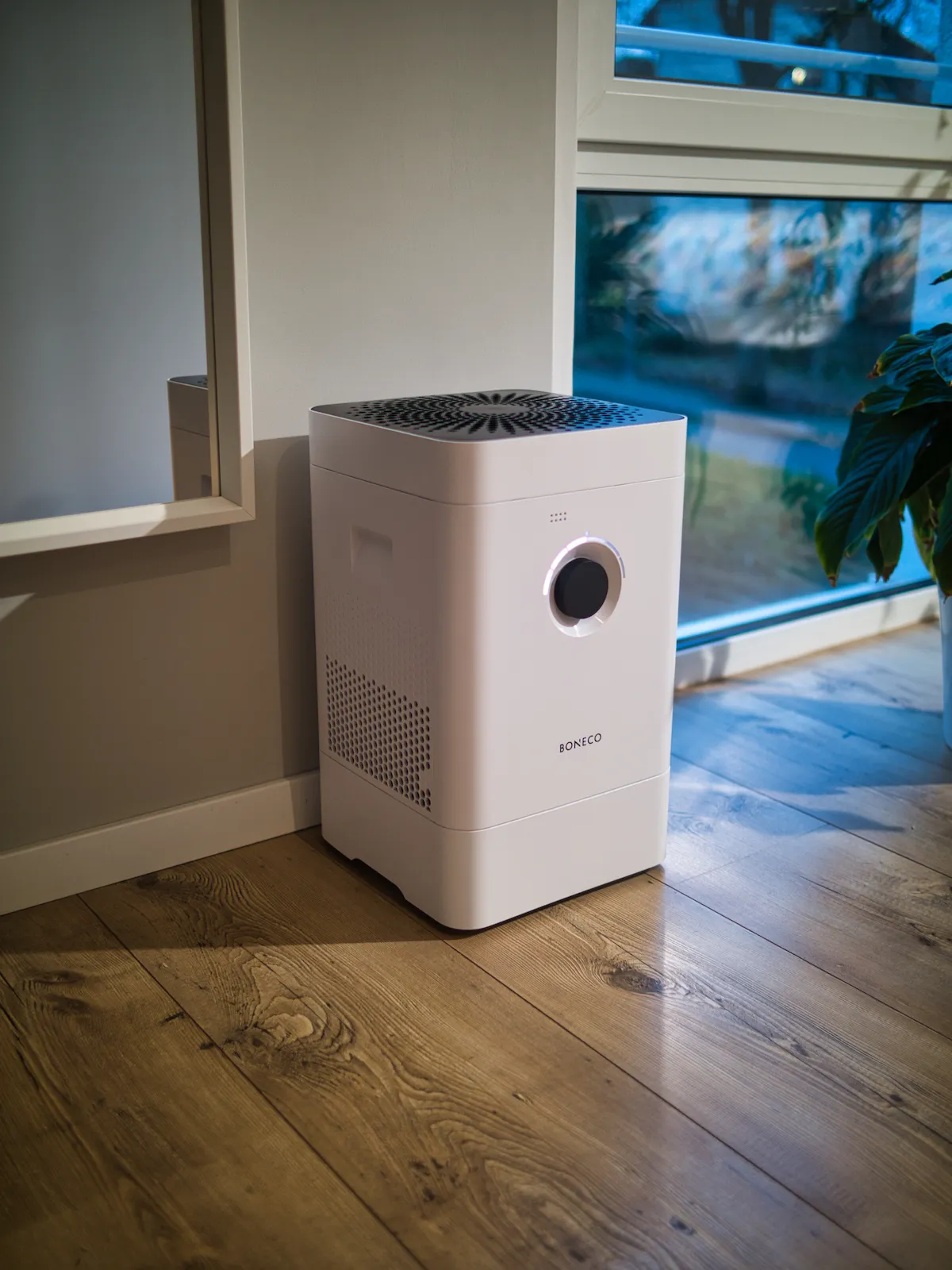 Der Boneco HYBRID H300 Luftbefeuchter und Luftwäscher mit Bluetooth im Closer Look | Smart Living at it´s best