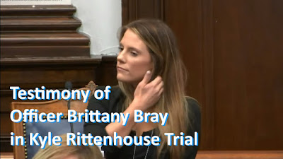 SellerThink's screen shot of Kenosha police officer Brittany Bray