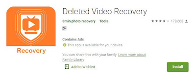 cara mengembalikan video yang terhapus di android