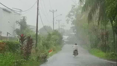 Dari Pagi Hingga Malam Nanti,  Kampar Potensi di Guyur Hujan 