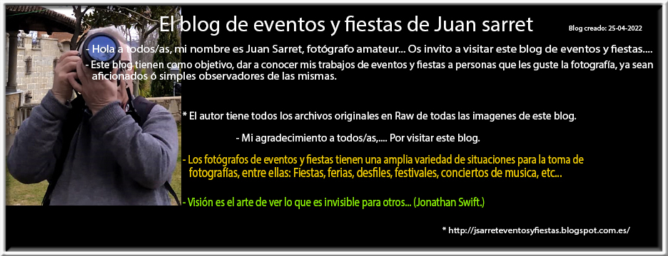 El blog eventos y fiestas de Juan Sarret
