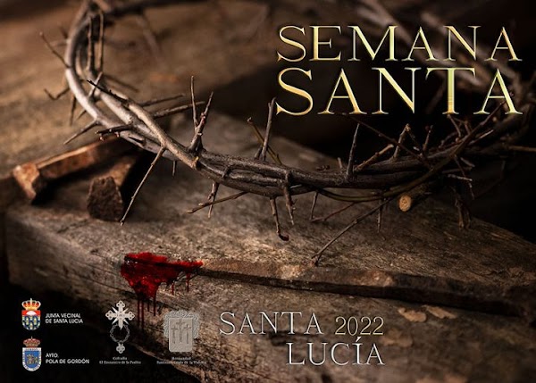 Cartel Semana Santa de Santa Lucía de Gordón 2022