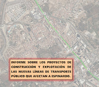Informe sobre los proyectos de transporte que afectan a Espinardo