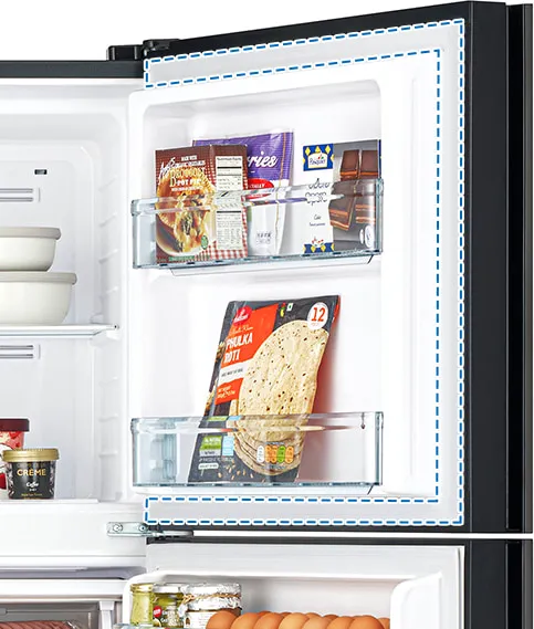 tủ lạnh 2 cánh inverter Hitachi chính hãng giá rẻ có ngăn đông mềm, làm đá tự động, 390 lít R-FVY510PGV0