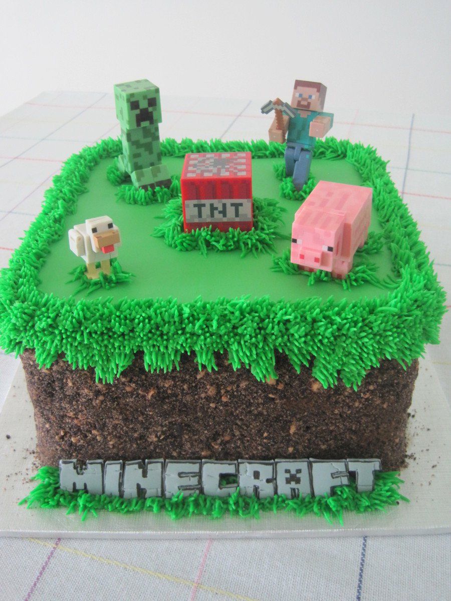 minecraft cake ideas